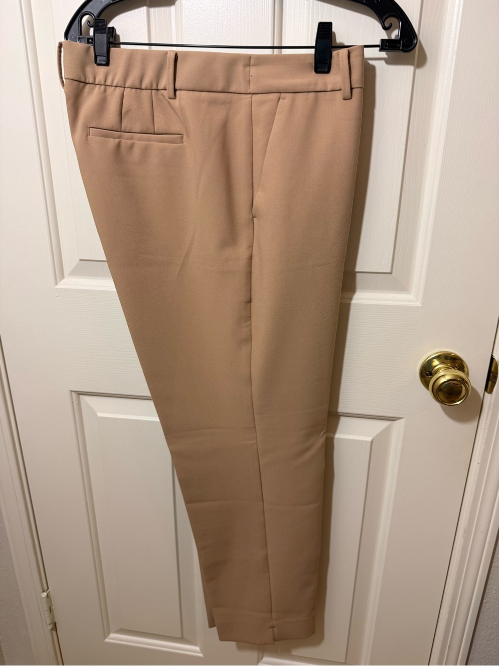 Talbots Camel Cropped Dress Pants